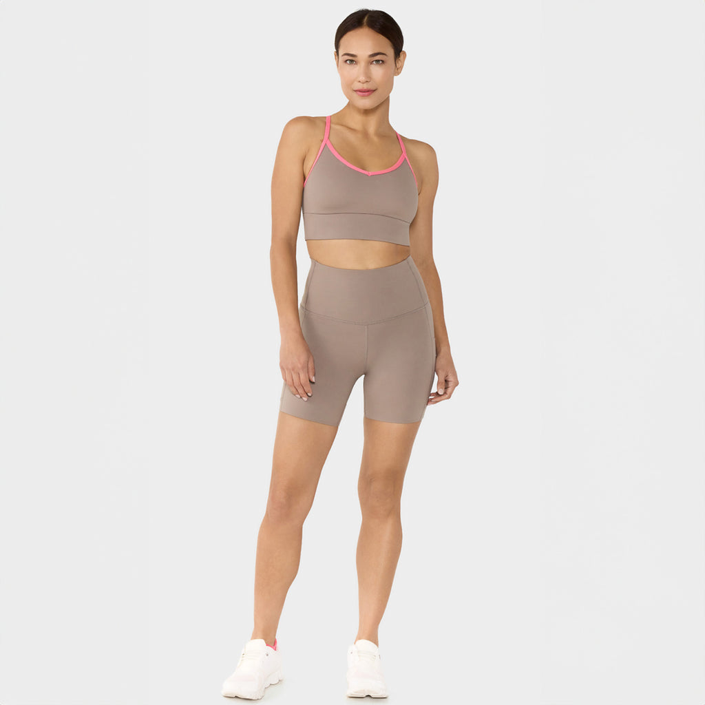 Boost Bra Pebble/Sunset Pink