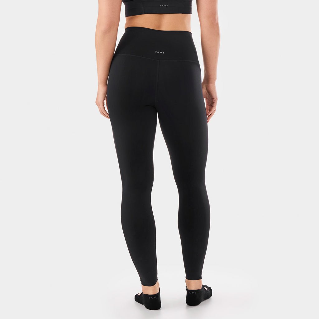 High Waisted Leggings Ebony