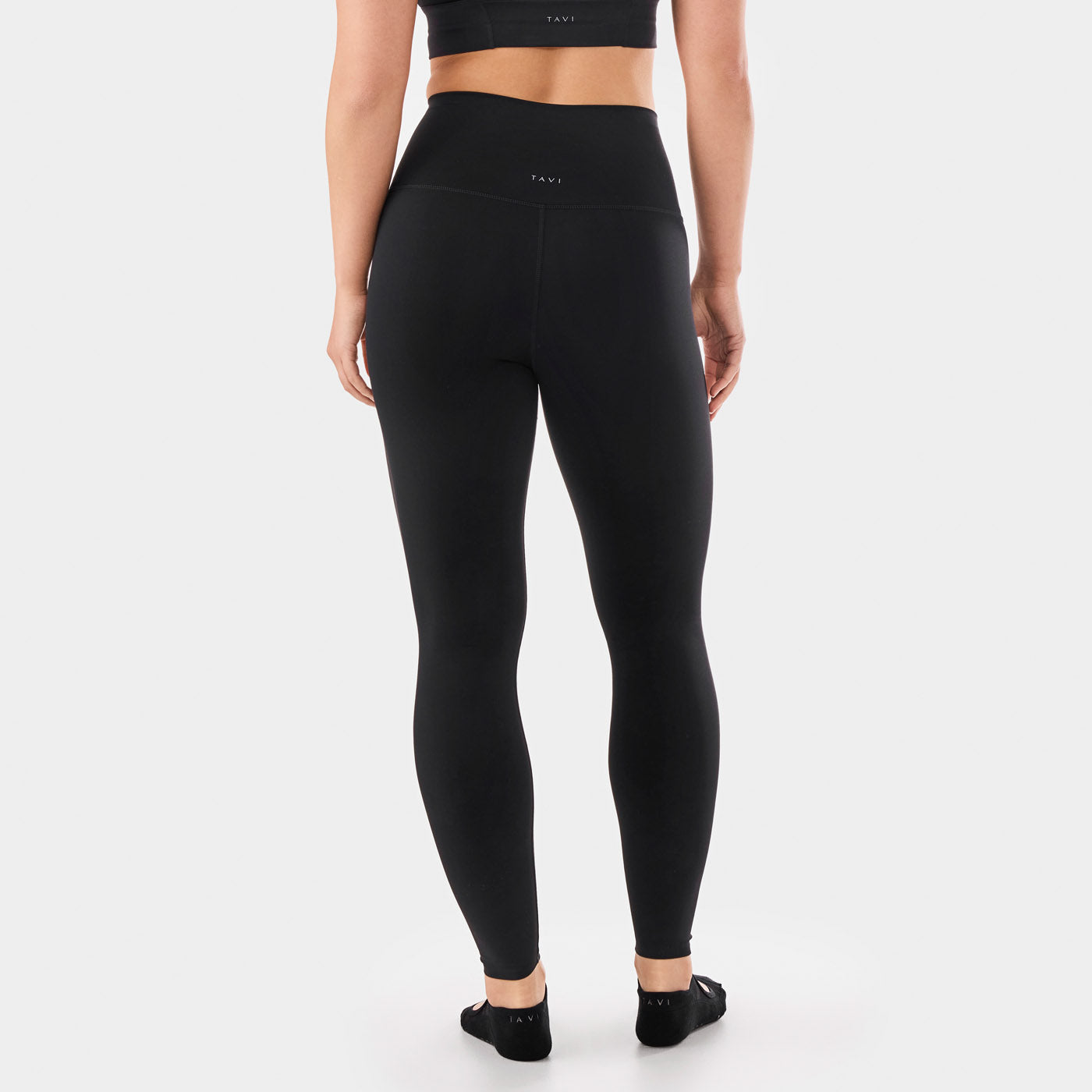 High Waisted Leggings Ebony