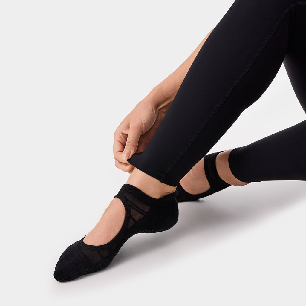 High Waisted Leggings Ebony