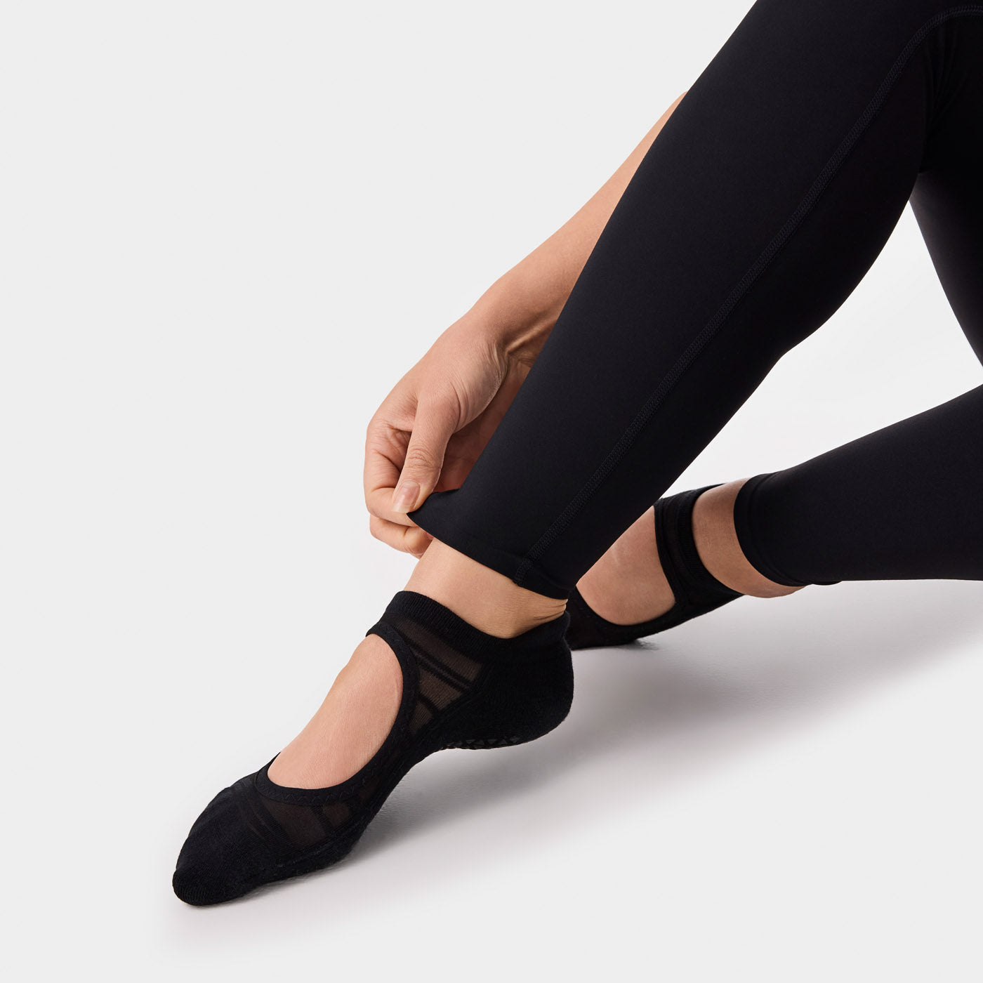 High Waisted Leggings Ebony