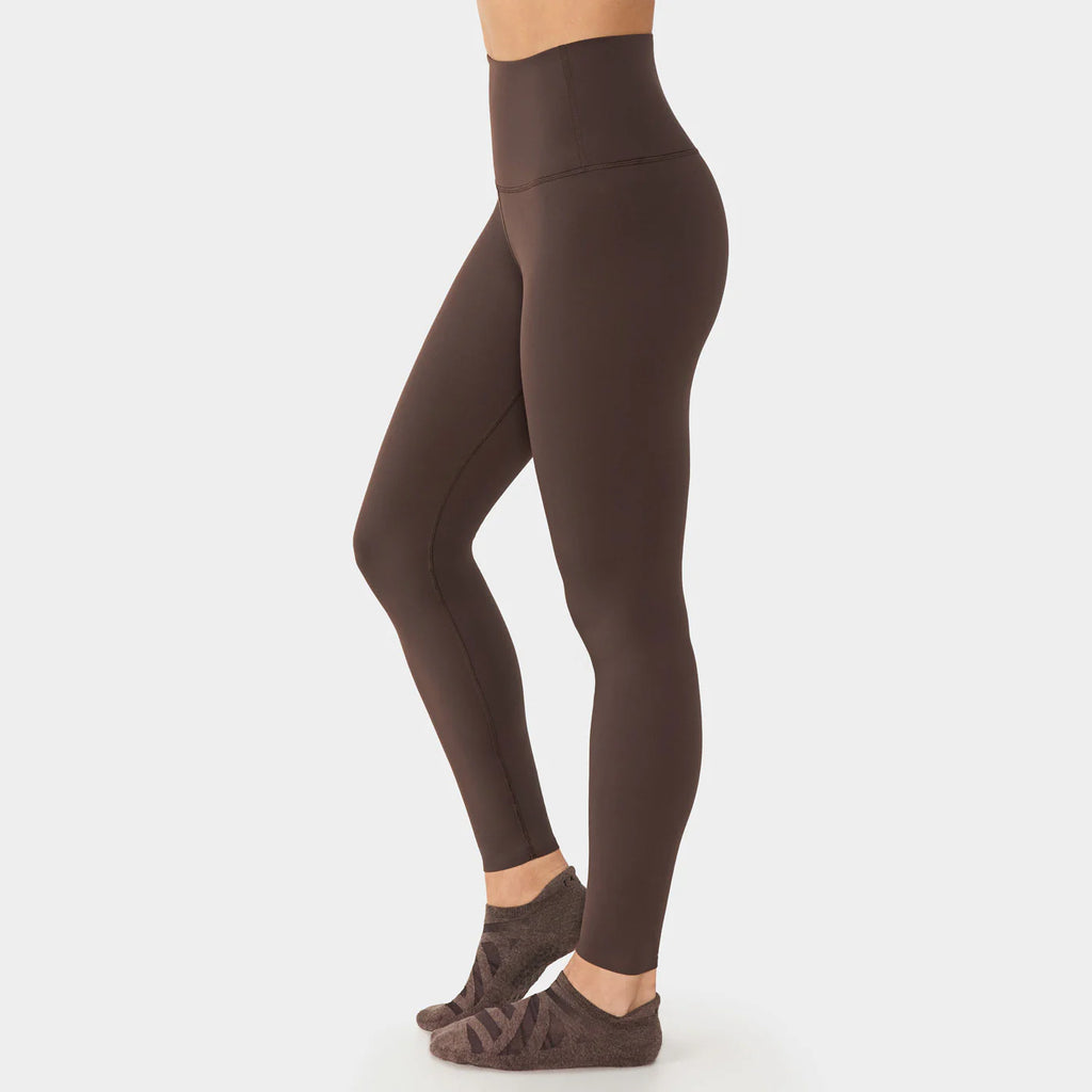 High Waisted Leggings Espresso