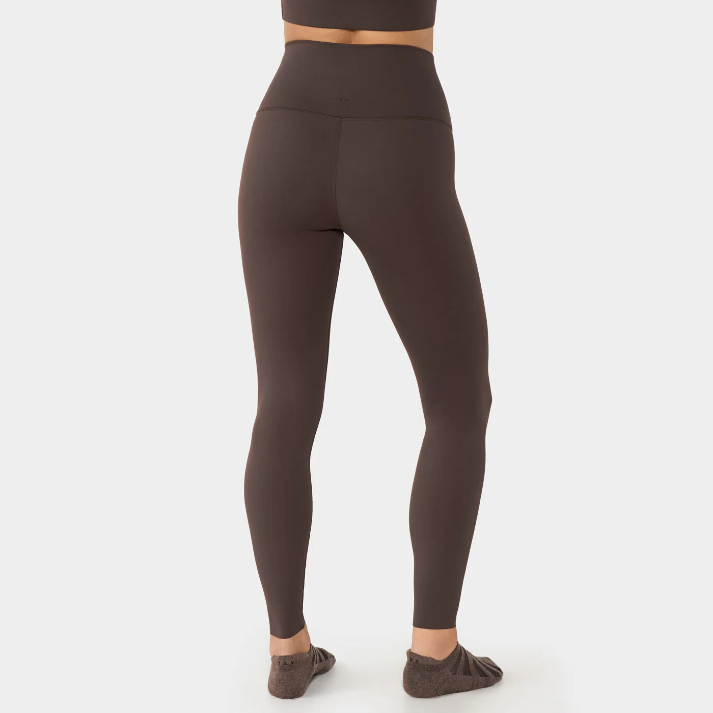 High Waisted Leggings Espresso