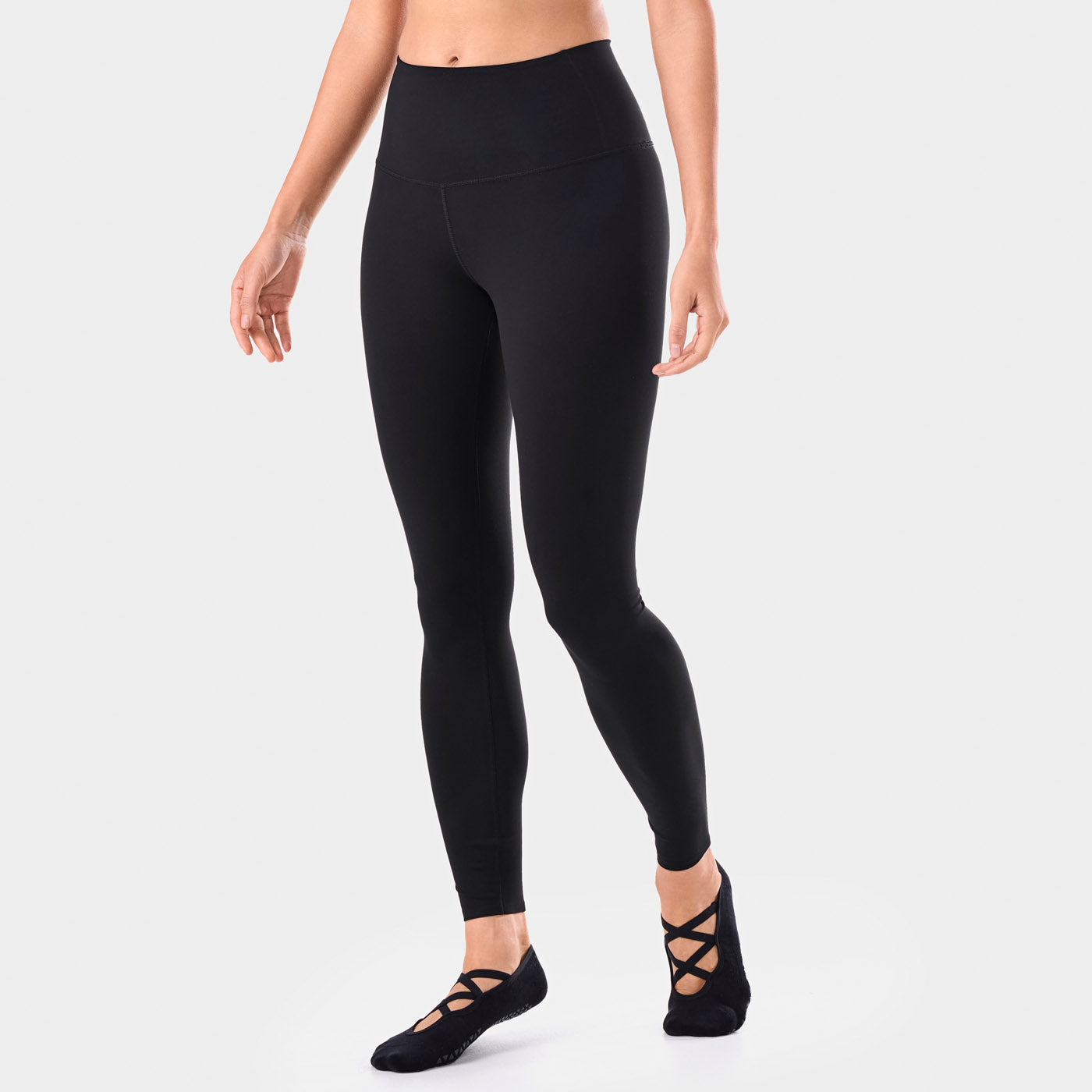 High Waisted Leggings Ebony