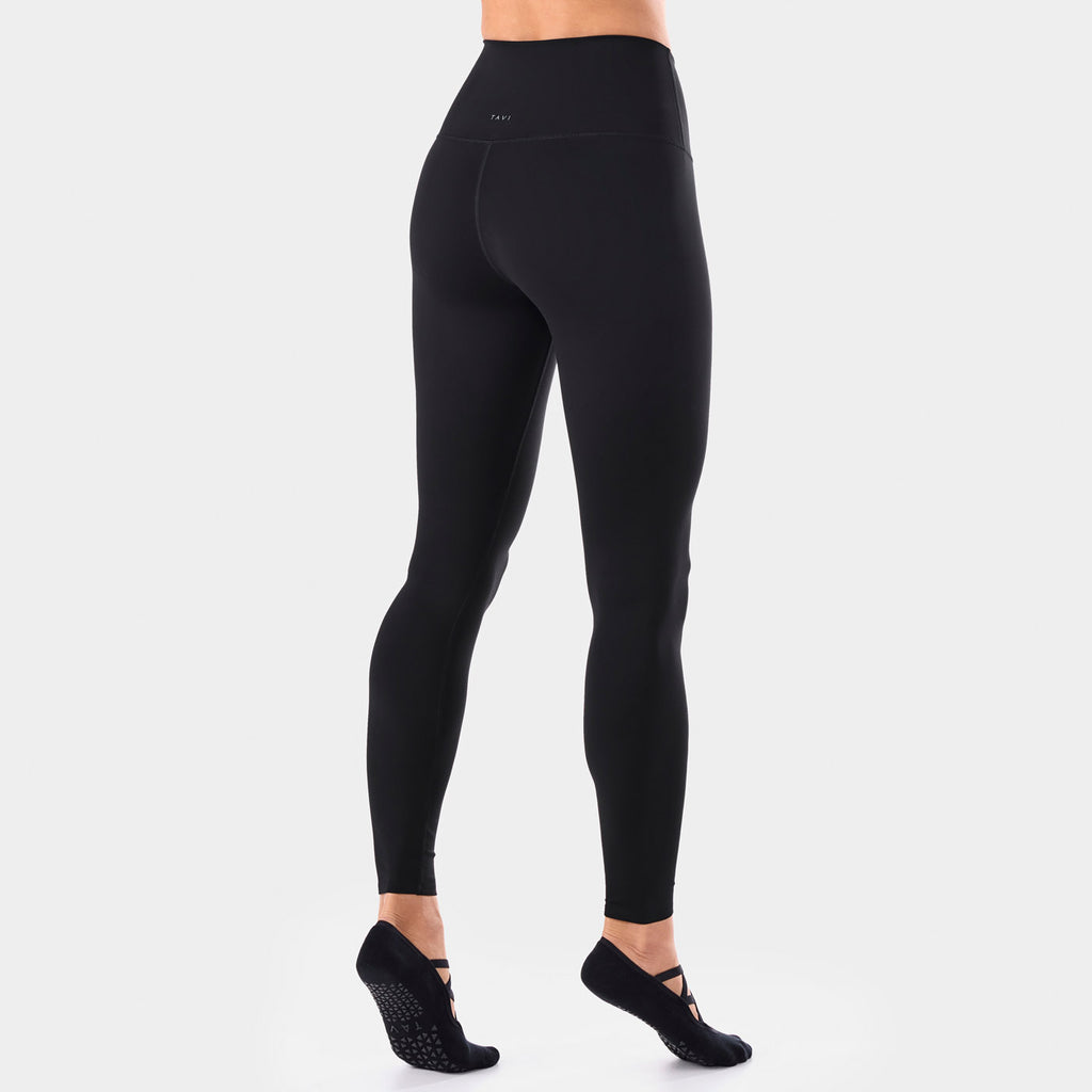 High Waisted Leggings Ebony