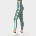 High Waisted 7/8 Stripe Leggings Balsam/Breeze