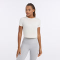 Ribbed Tee Coconut