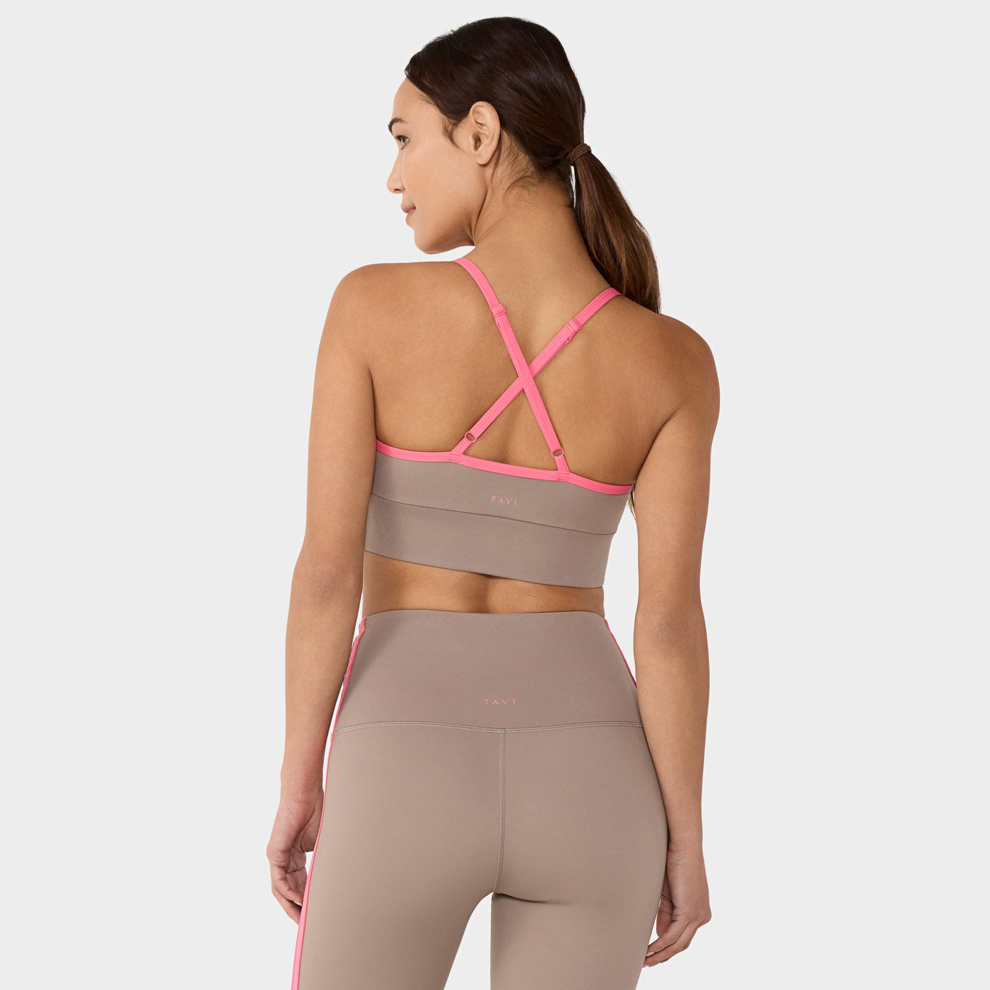 Boost Bra Pebble/Sunset Pink