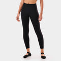 High Waisted Pocket 7/8 Leggings Ebony
