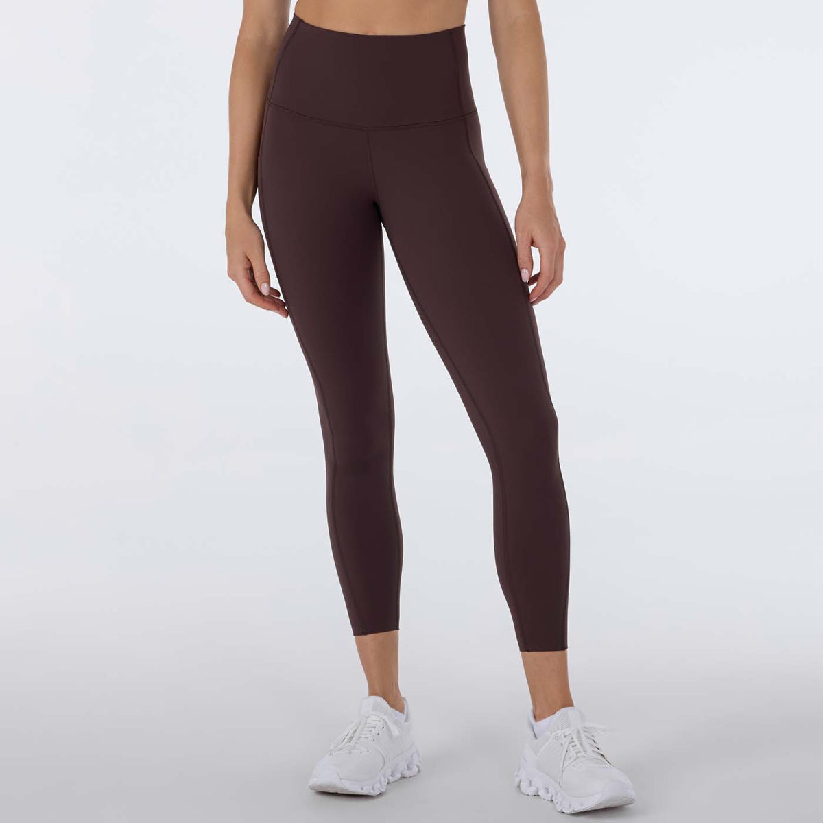 High Waisted Pocket 7/8 Legging - Espresso