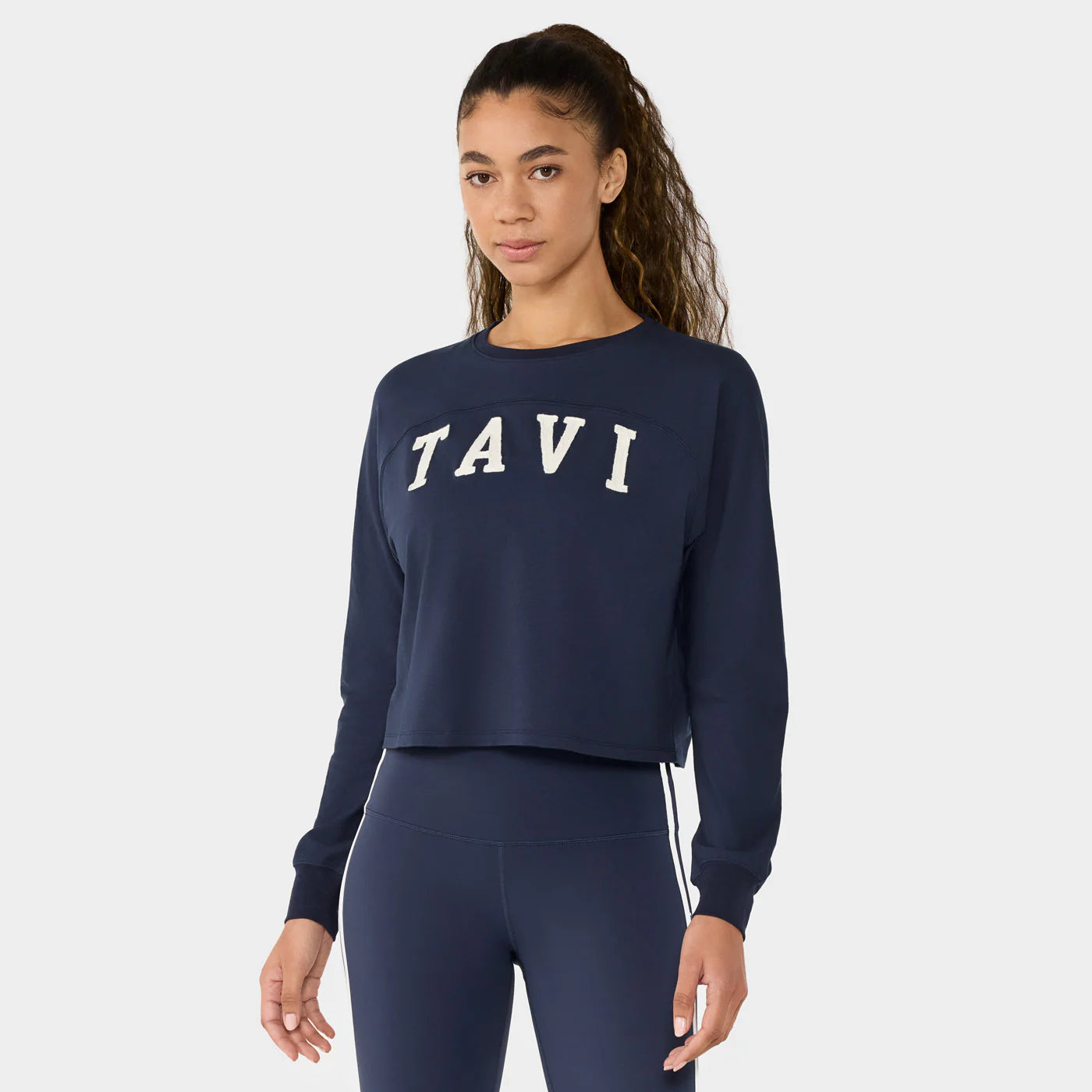 Long Sleeve Raglan Navy