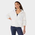 Ascend Hooded Windbreaker Coconut