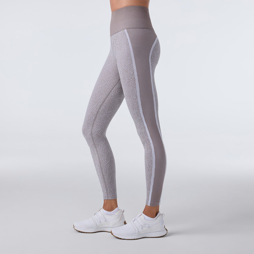 Seamless Jacquard 7/8 Rib Legging