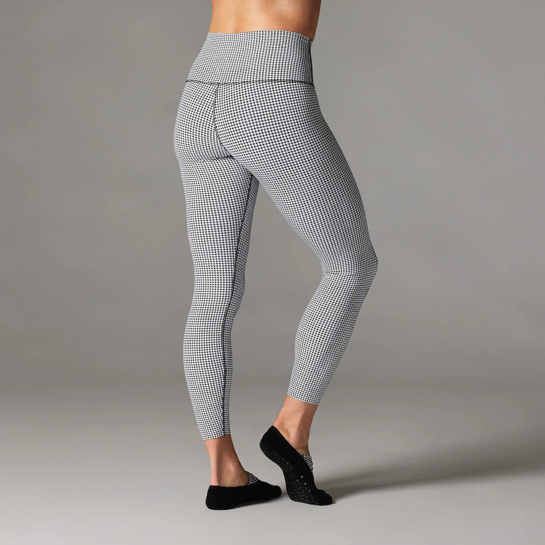High Waisted 7/8 Leggings Houndstooth