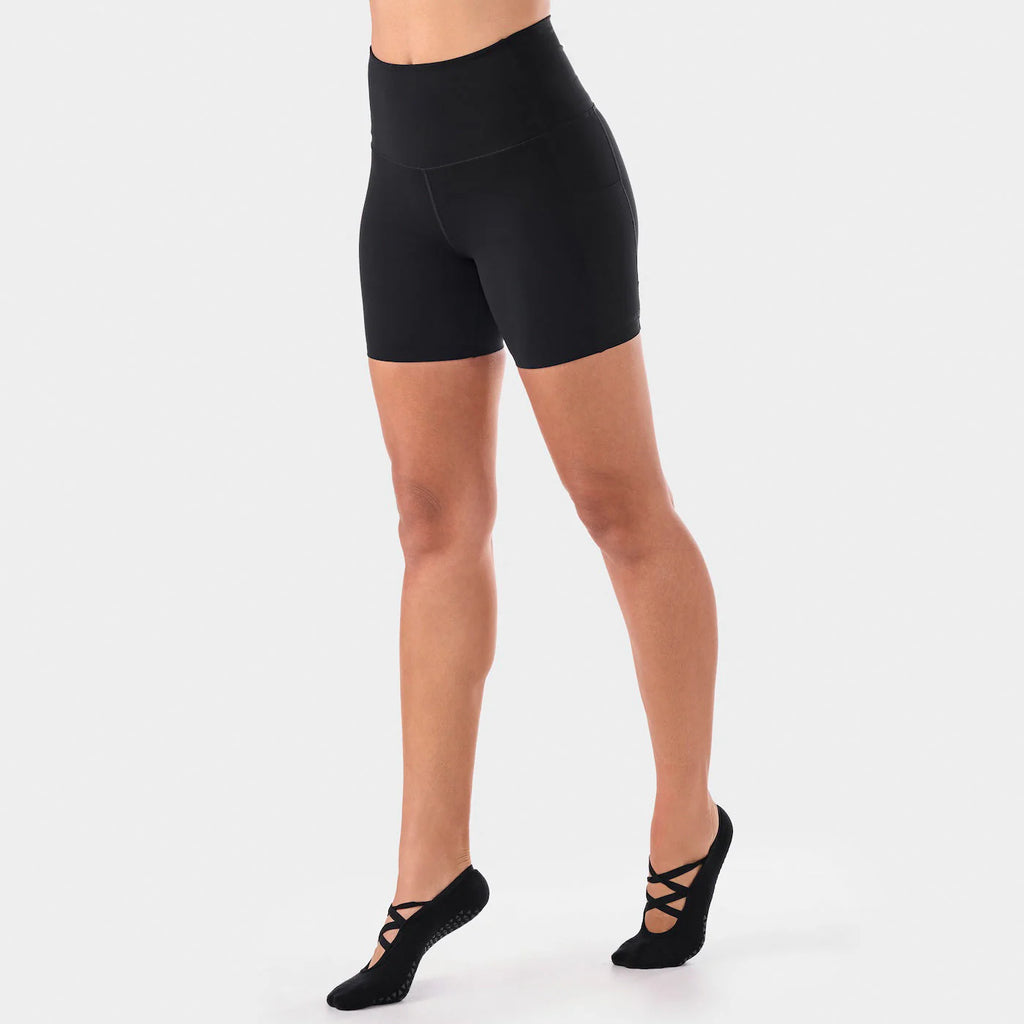 Stash & Dash Biker Short 6" Ebony