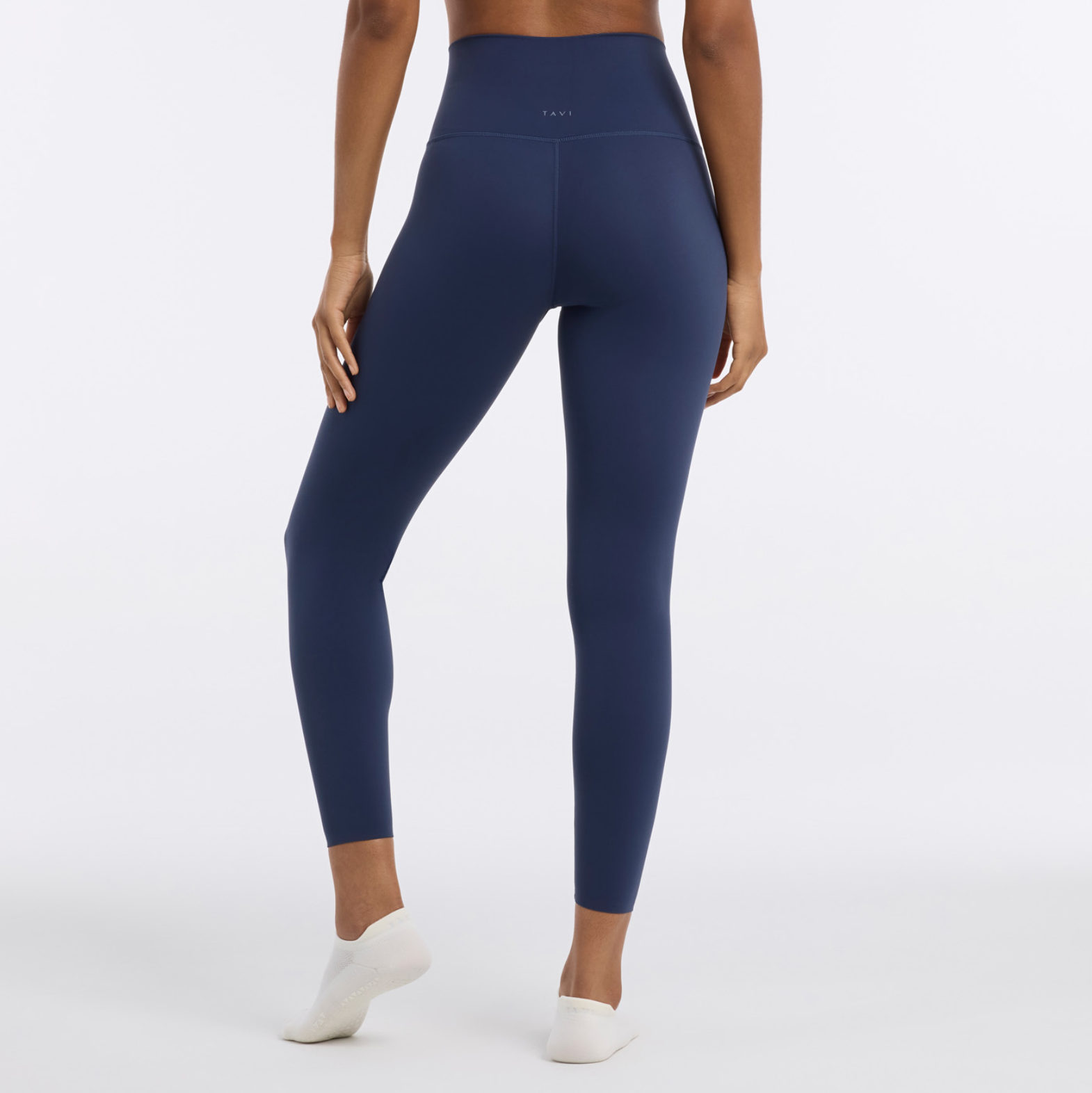 High Waisted 7/8 Tight Leggings Navy