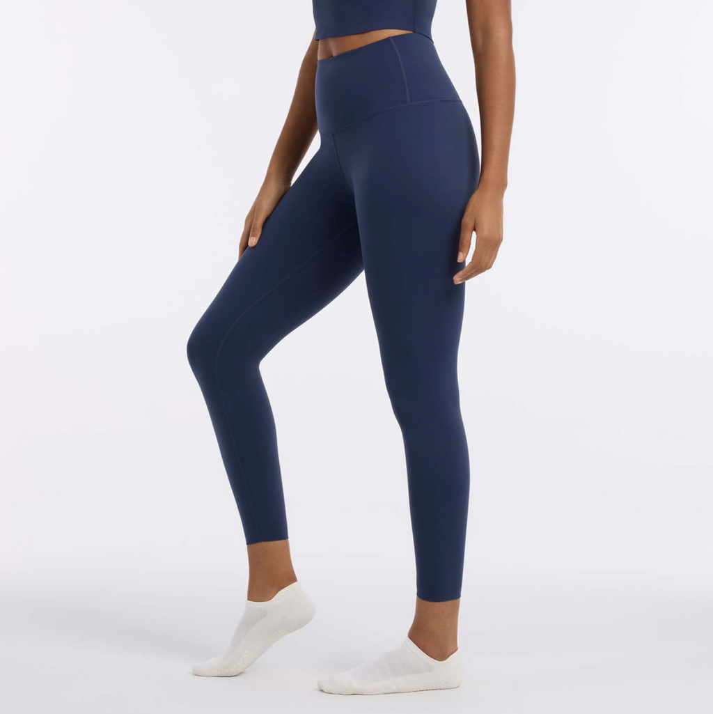 High Waisted 7/8 Tight Leggings Navy