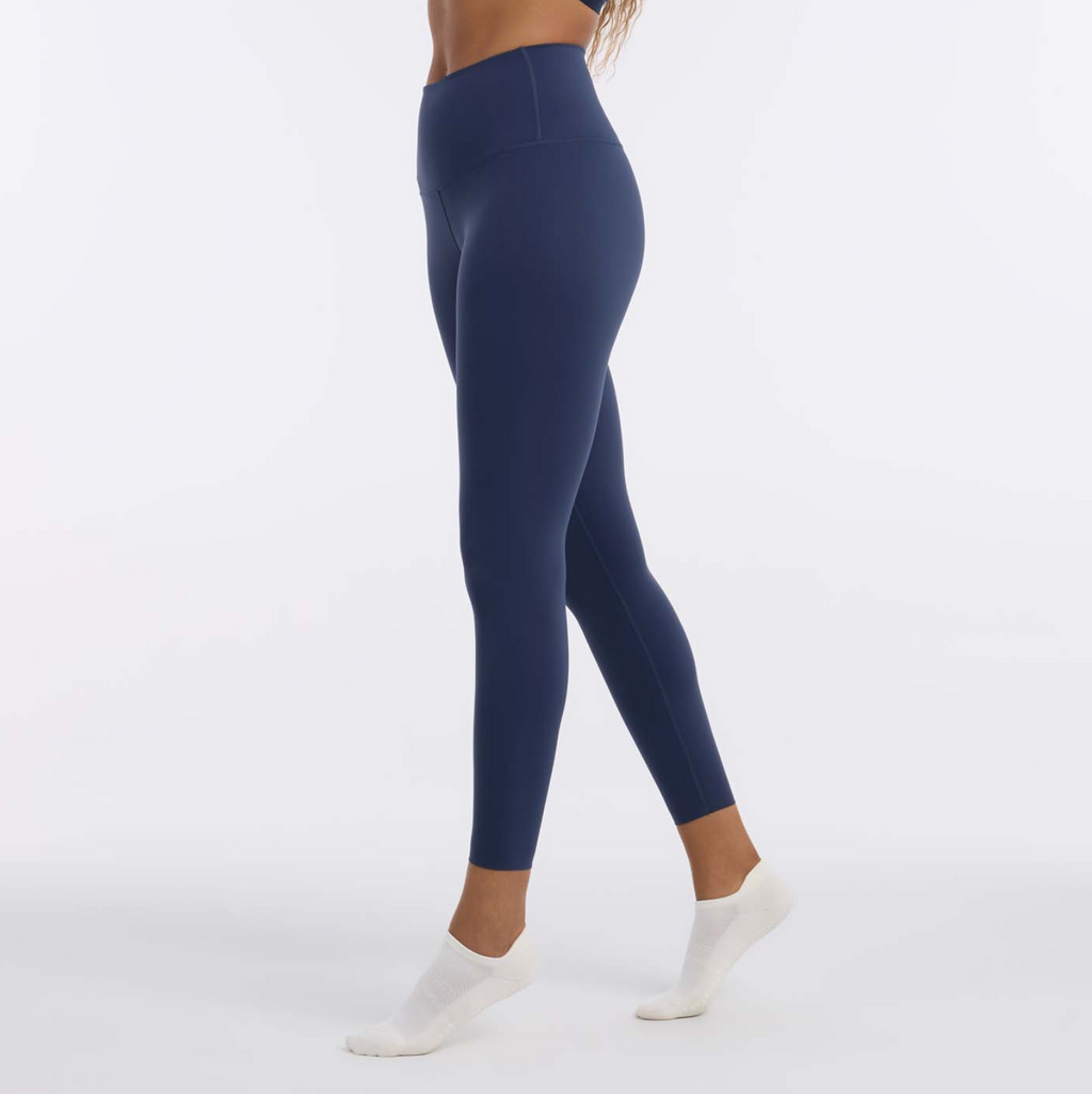 High Waisted 7/8 Tight Leggings Navy