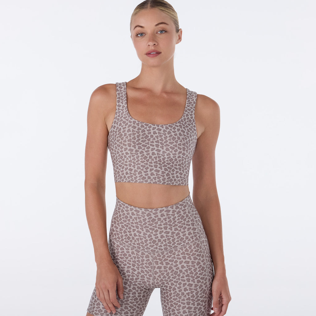 TaviCloud Power Bra - Leopard Sand