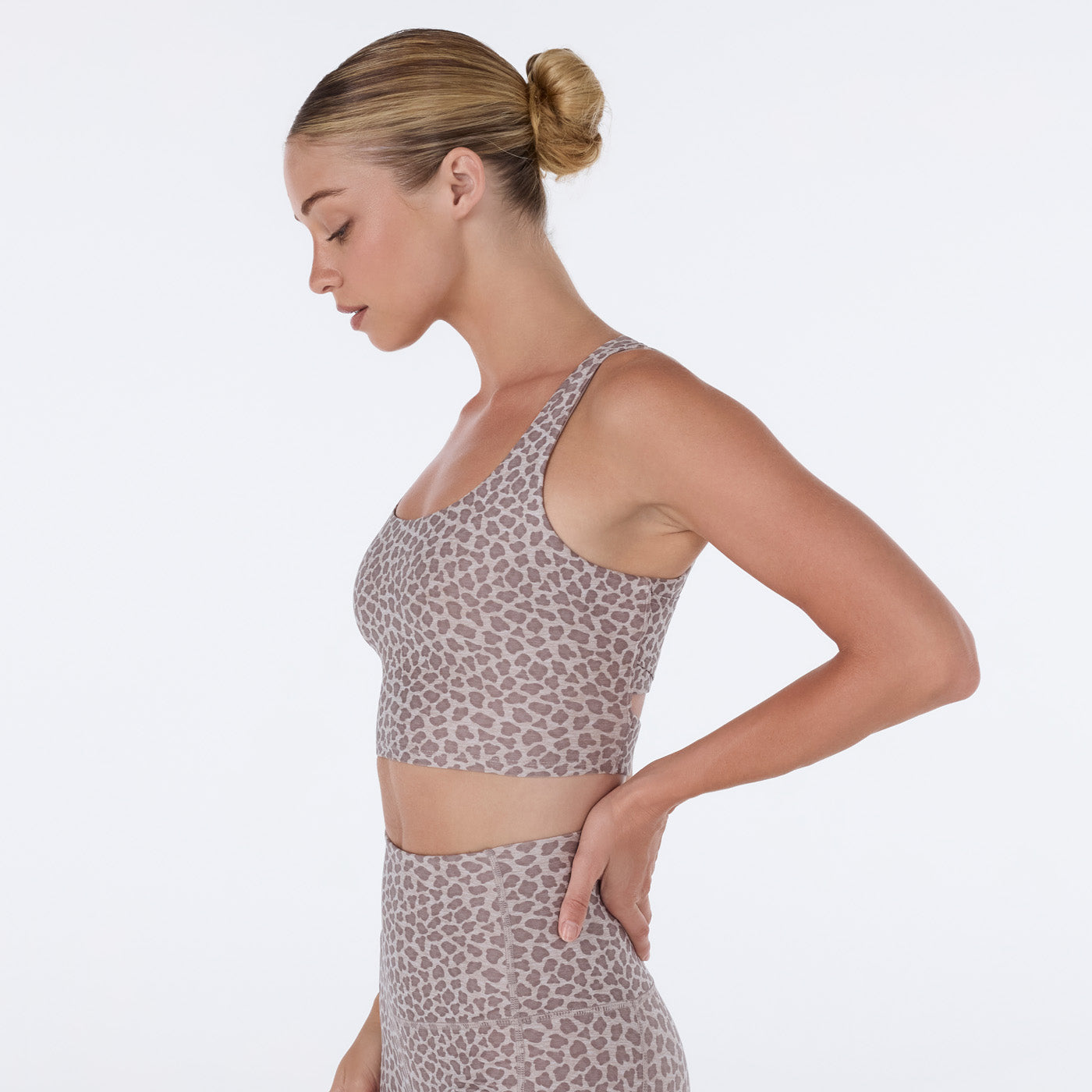 TaviCloud Power Bra - Leopard Sand